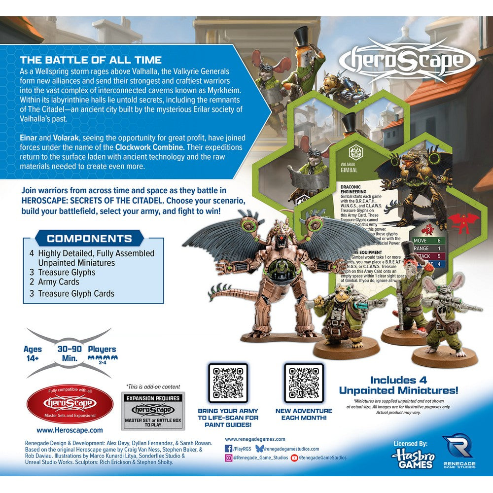 Heroscape - Clockwork Combine Research Expedition