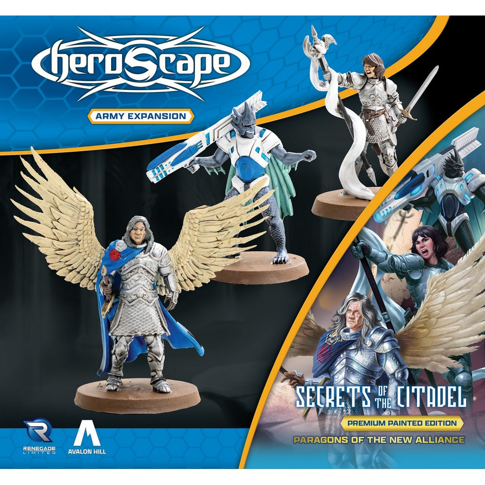 Heroscape - Paragons of the New Alliance Army Expansion Premium Painted Edition