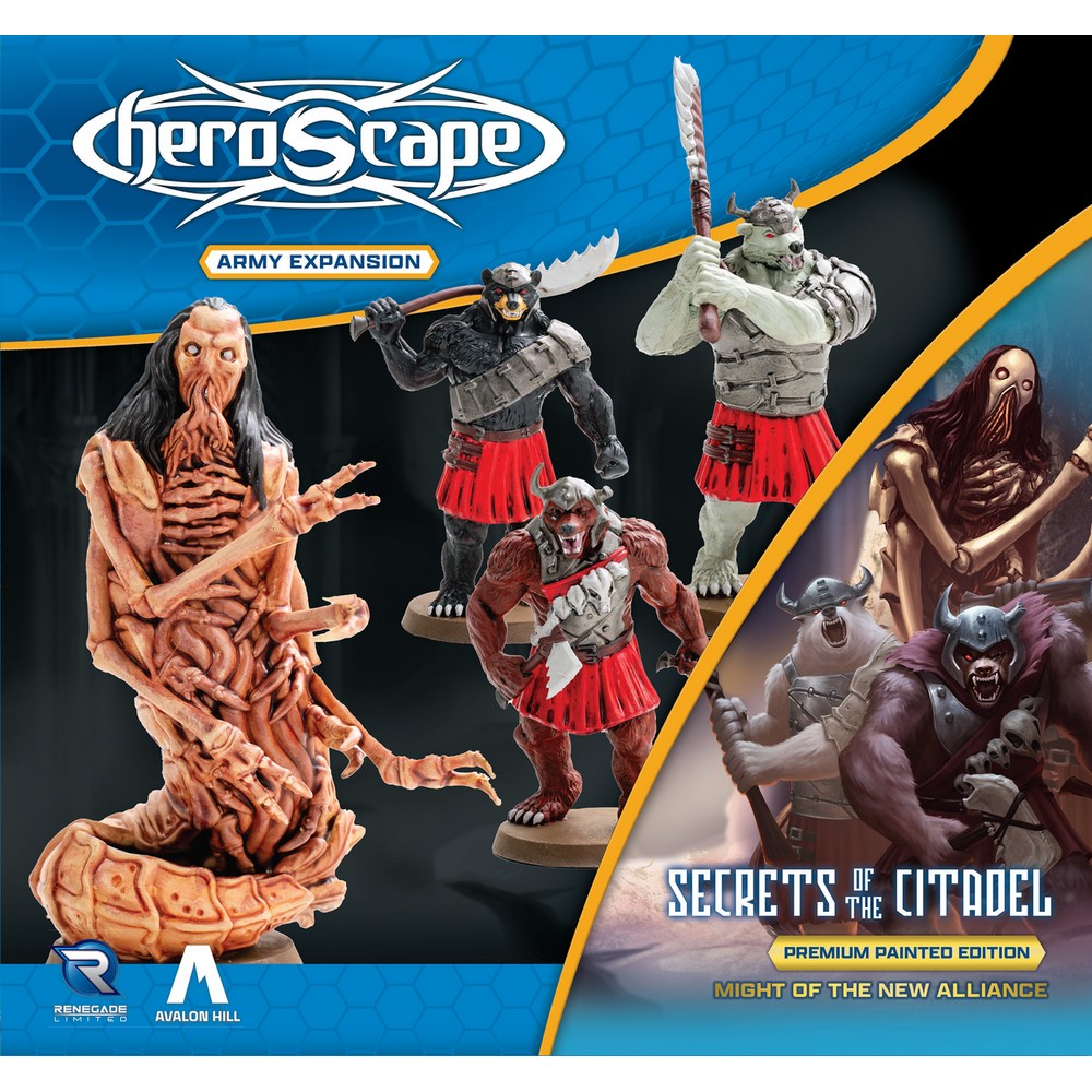 Heroscape - Might of the New Alliance Army Expansion Premium Painted Edition