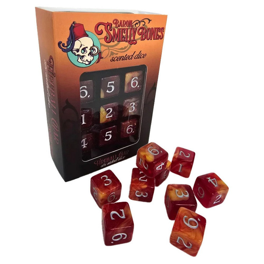 Scented Dice Fireball Char 9d6