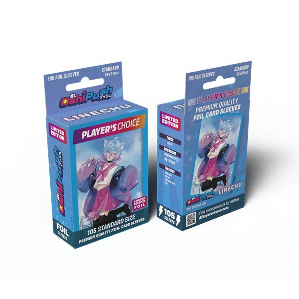 U2 Oshi Push TCG: Gen Two: Standard Foil Sleeves LineChu - LIMITED EDITION