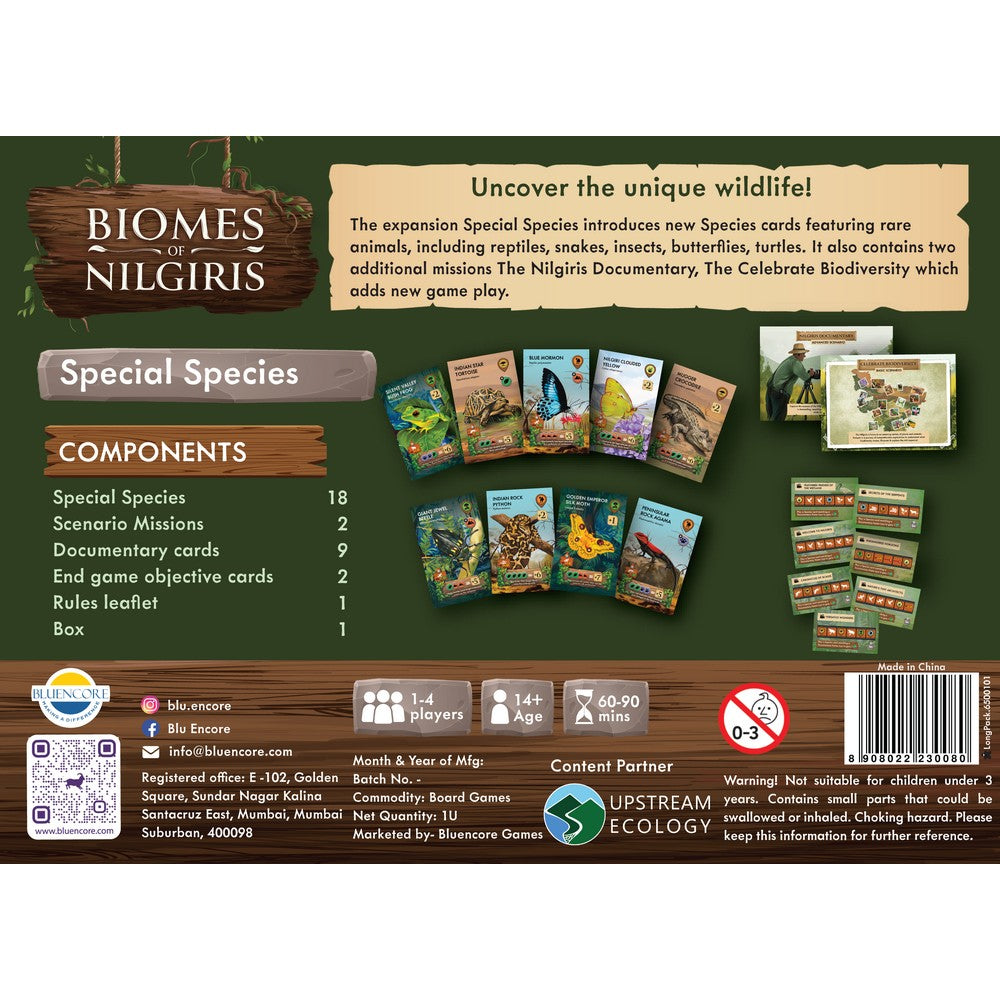 U2 Biomes of Nilgiris: Special Species Expansion