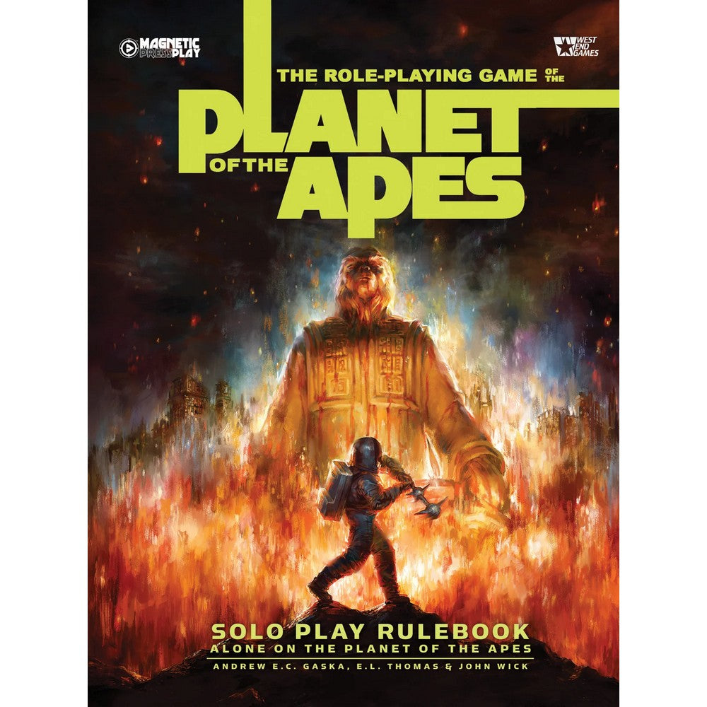 U2 Planet of the Apes RPG: Solo Play Rulebook