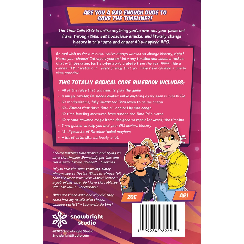 Time Tails RPG Core Rulebook