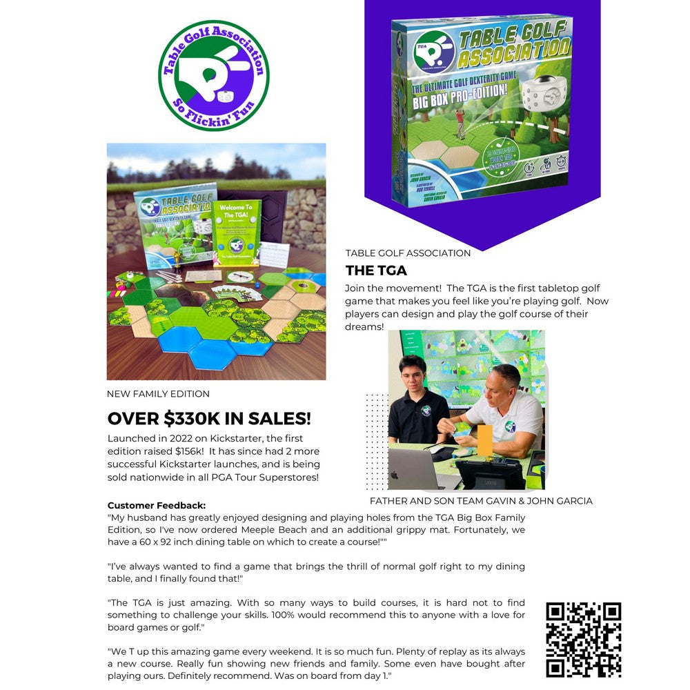 U2 Table Golf Association: Meeple Beach Family Edition