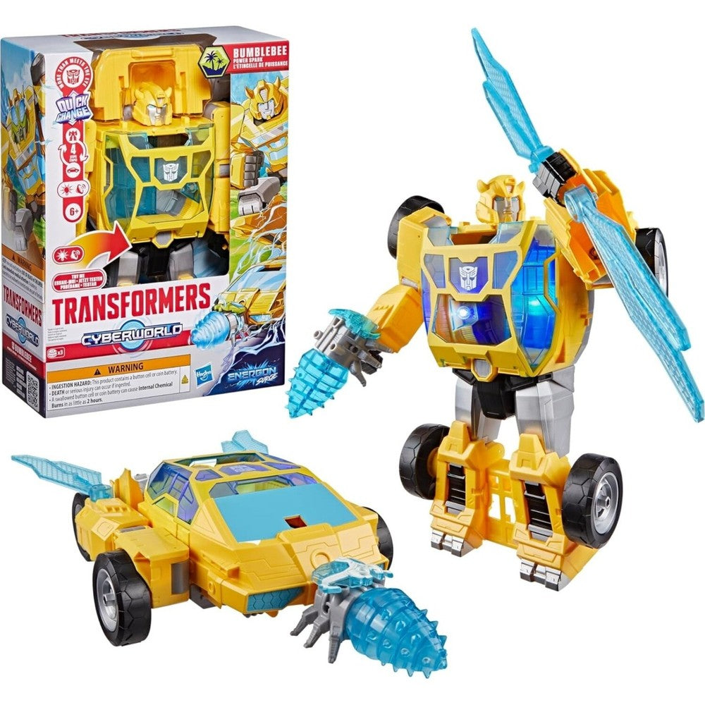 Tra Cyberworld Power Spark Bumblebee