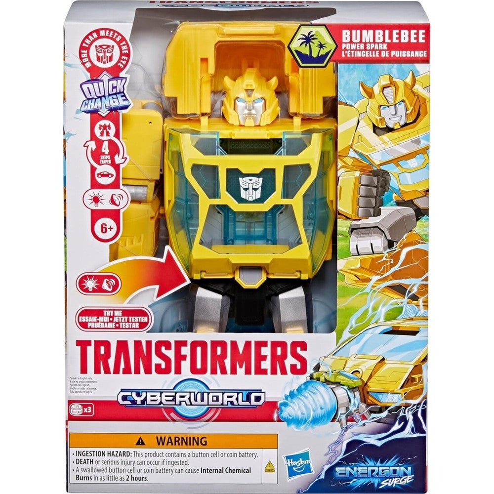 Tra Cyberworld Power Spark Bumblebee