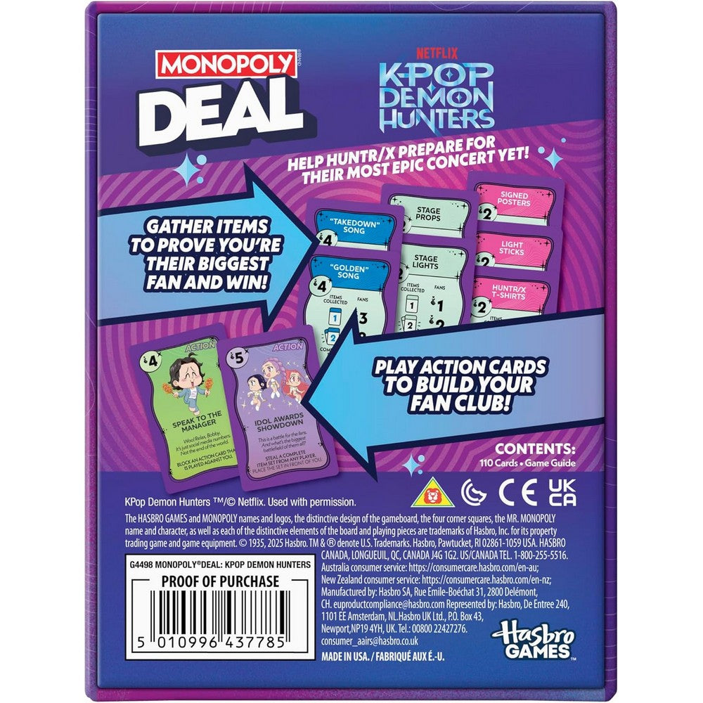 Monopoly Kpop Demon Hunters