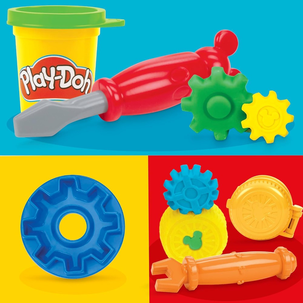 Playdoh Disney Jr On The Go Garage Playset