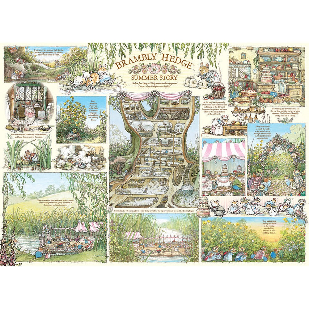 Puzzle - Cobble Hill - Brambly Hedge Summer Story 1000pc
