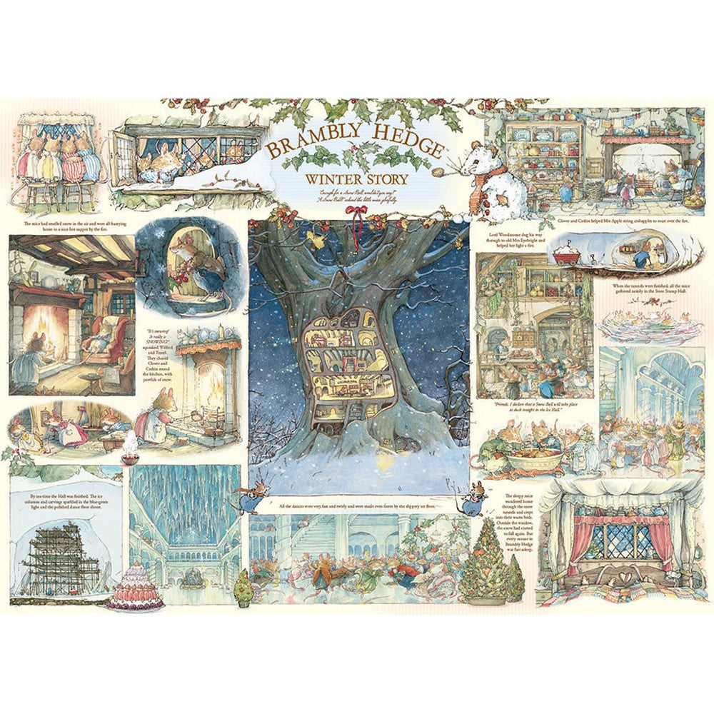 Puzzle - Cobble Hill - Brambly Hedge Winter Story 1000pc