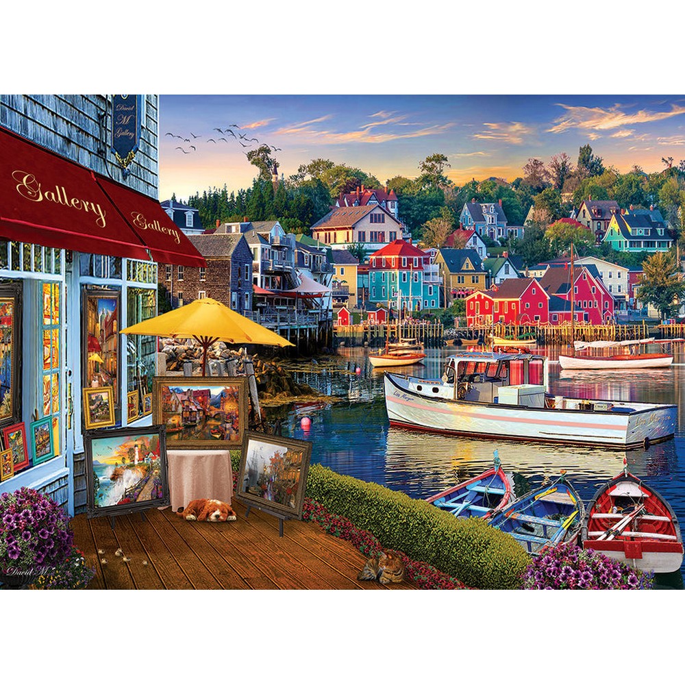 Puzzle - Cobble Hill - Harbor Gallery 1000pc