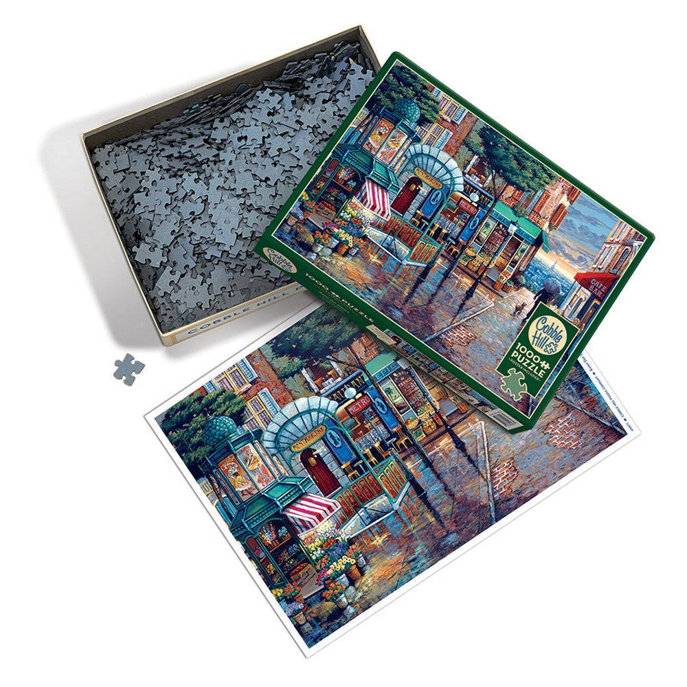 Puzzle - Cobble Hill - Rainy Day Stroll 1000pc