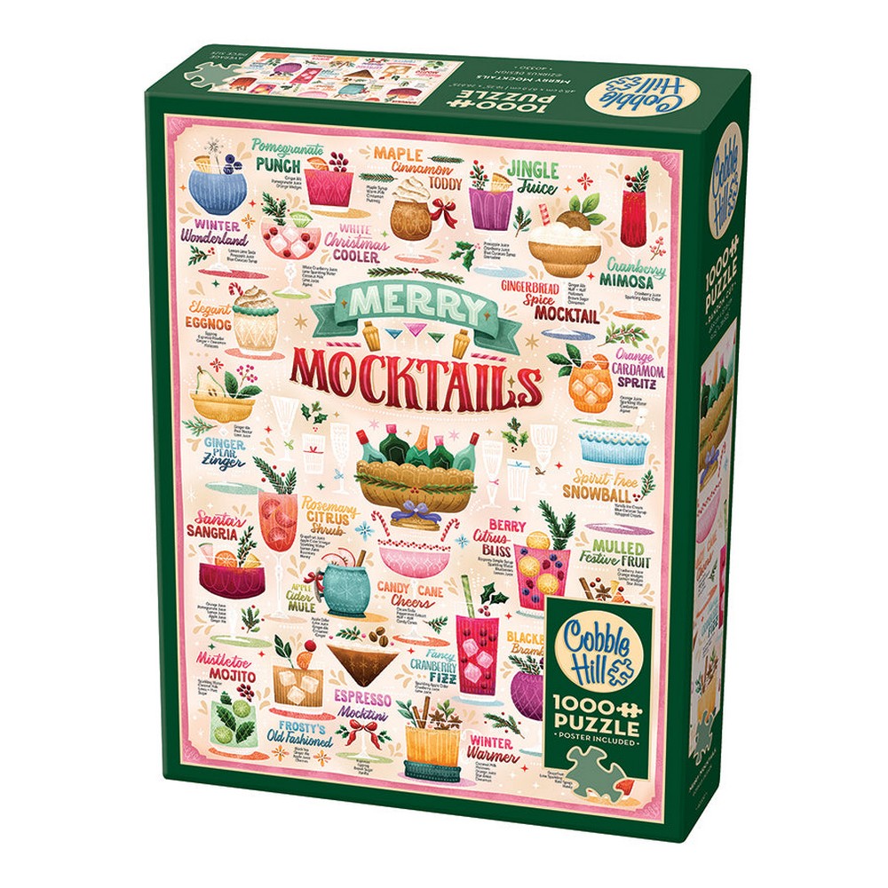 Puzzle - Cobble Hill - Merry Mocktails 1000pc