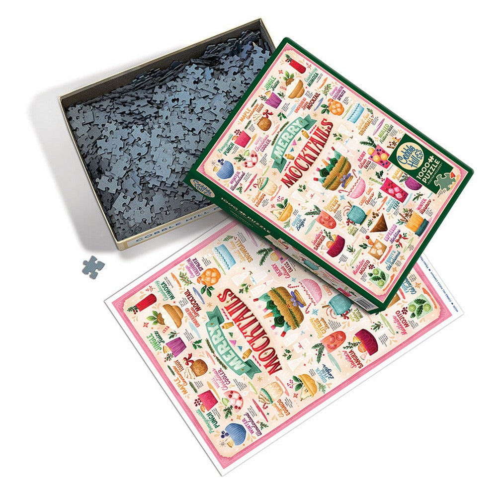 Puzzle - Cobble Hill - Merry Mocktails 1000pc
