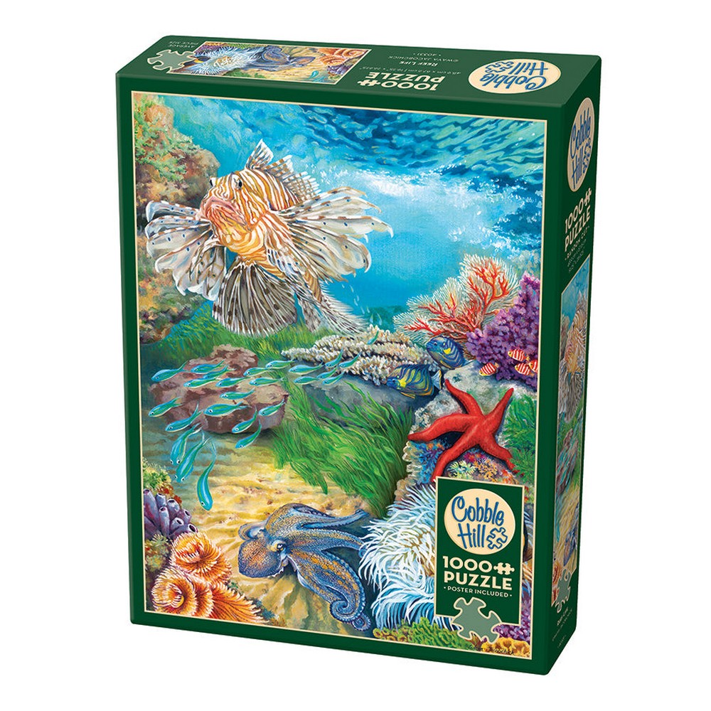 Puzzle - Cobble Hill - Reef Life 1000pc