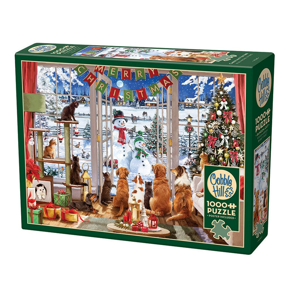 Puzzle - Cobble Hill - Christmas Visitors 1000pc