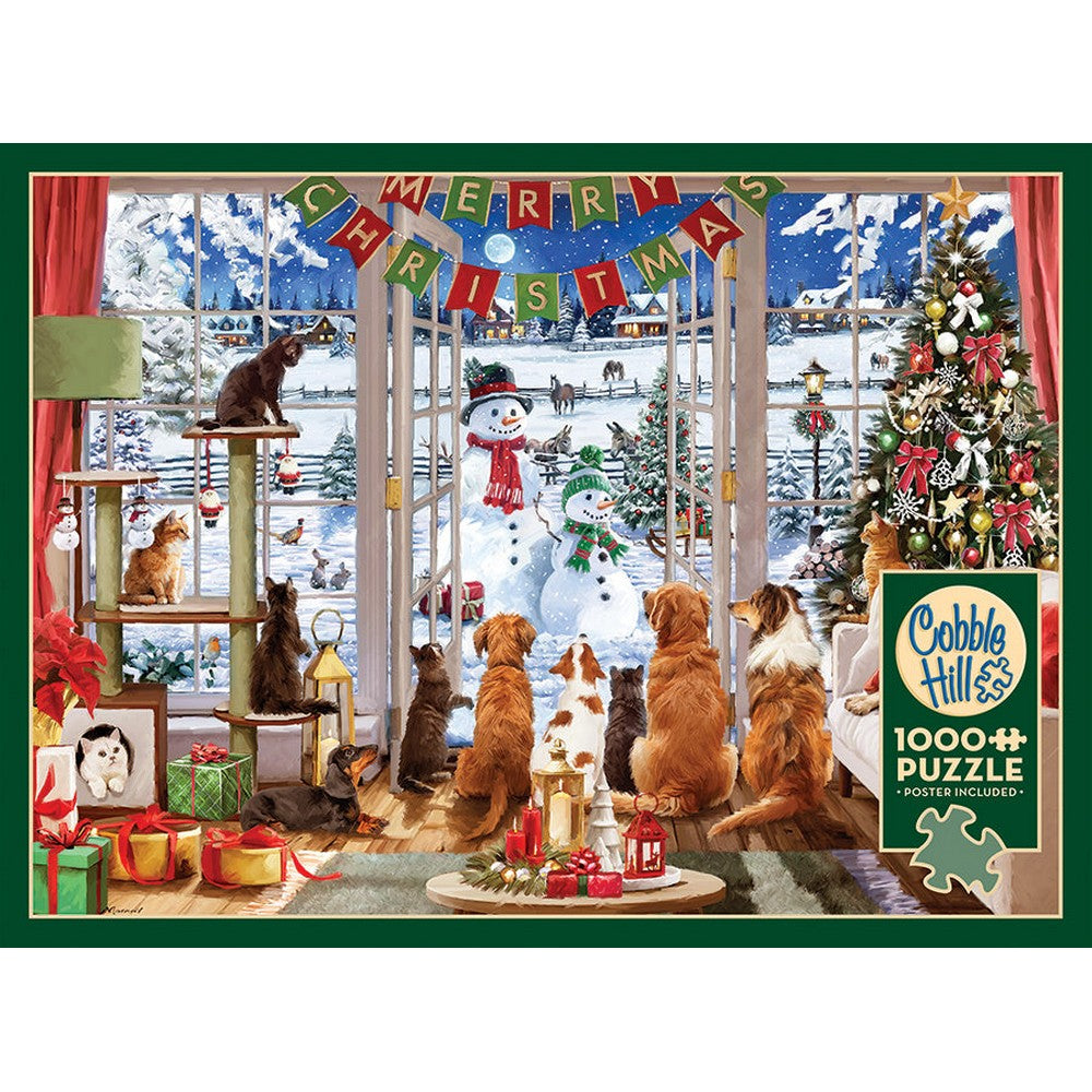 Puzzle - Cobble Hill - Christmas Visitors 1000pc