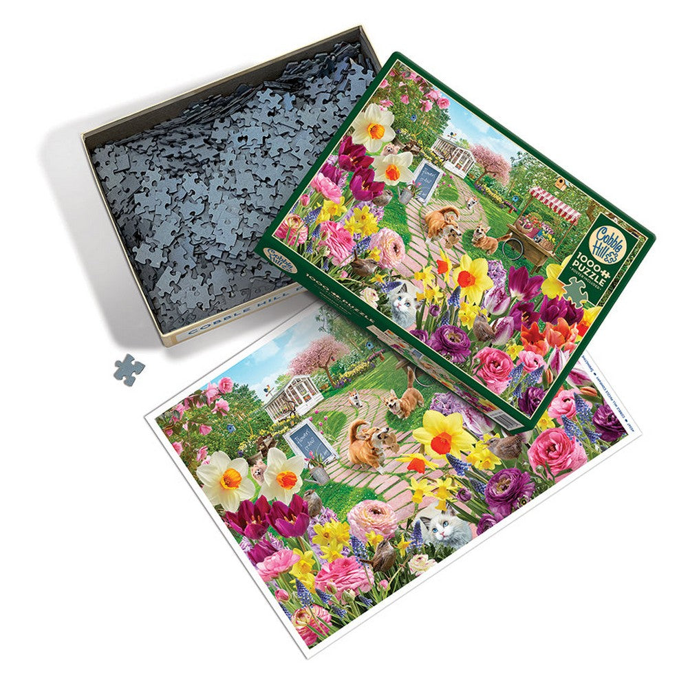 Puzzle - Cobble Hill - Springtime Frolic 1000pc
