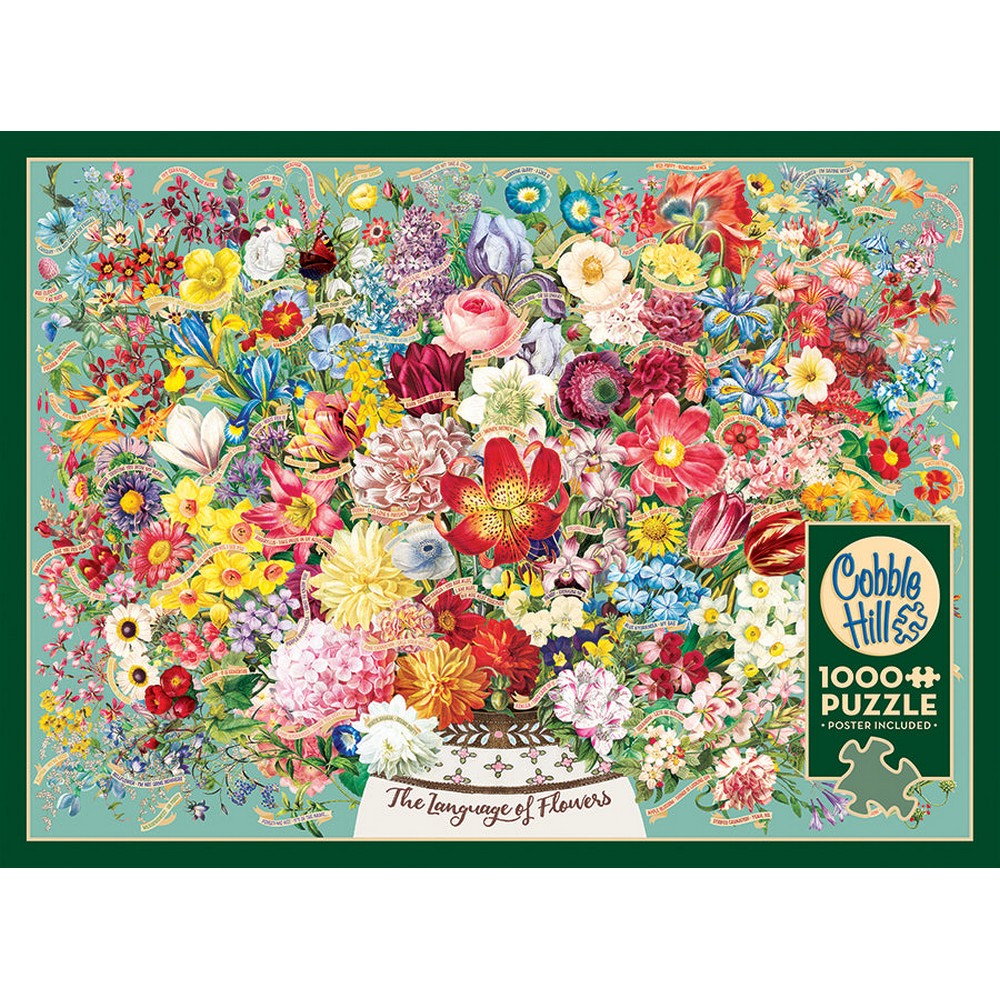 Puzzle - Cobble Hill - The Language of Flowers 1000pc