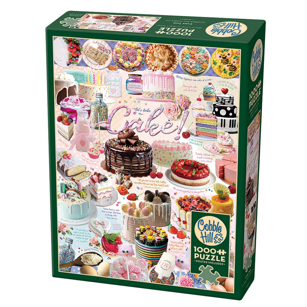 Puzzle - Cobble Hill - Cake Time 1000pc