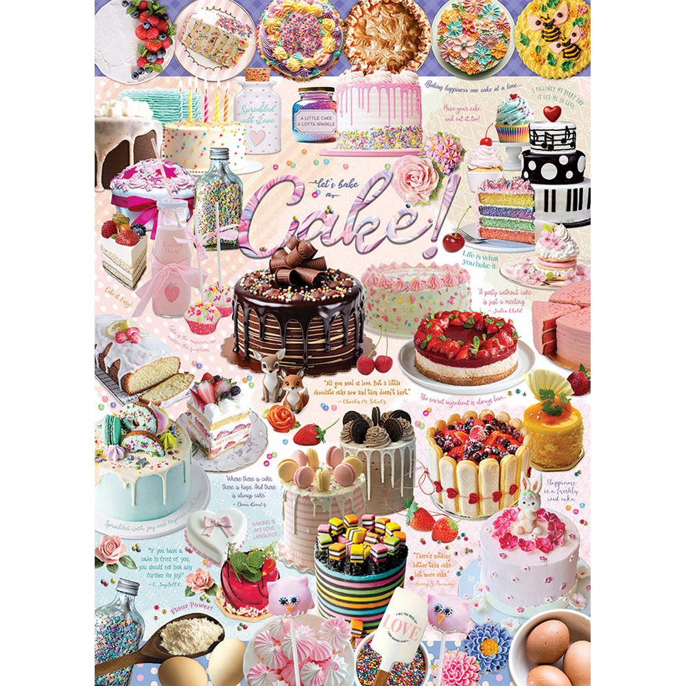 Puzzle - Cobble Hill - Cake Time 1000pc