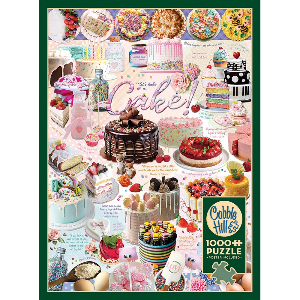 Puzzle - Cobble Hill - Cake Time 1000pc