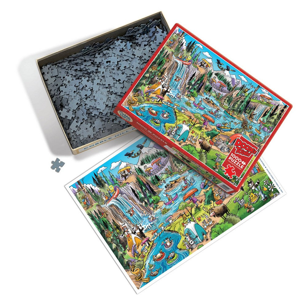 Puzzle - Cobble Hill - DoodleTown: Portage Pandemonium 1000pc