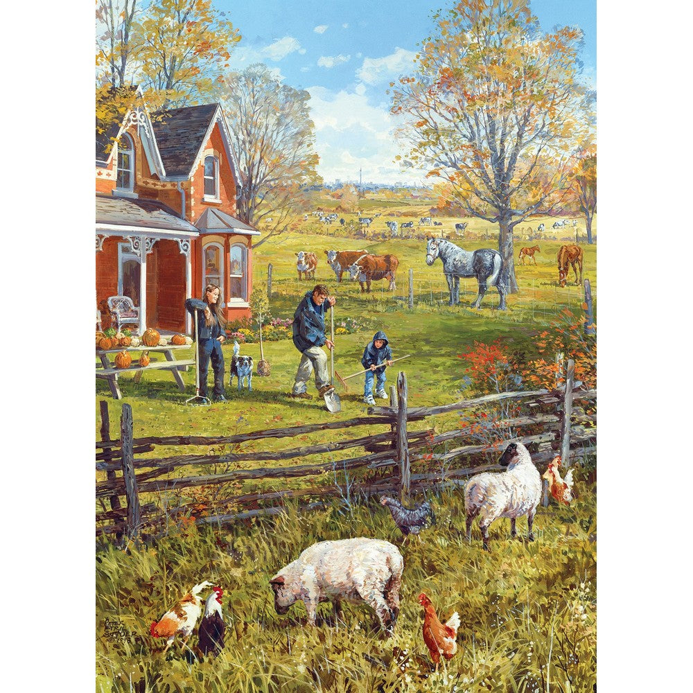 Puzzle - Cobble Hill - Young Family Farm 500pc
