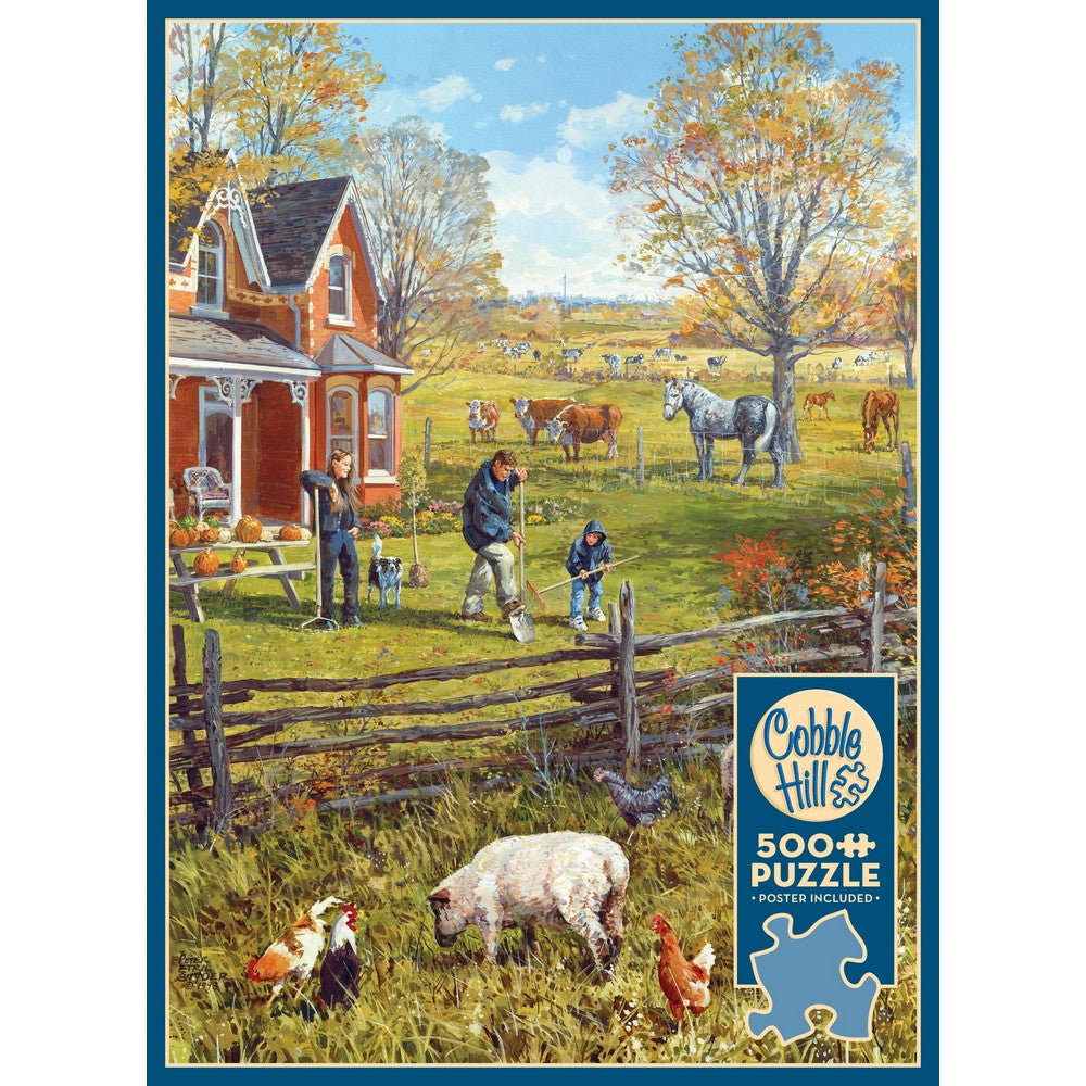 Puzzle - Cobble Hill - Young Family Farm 500pc