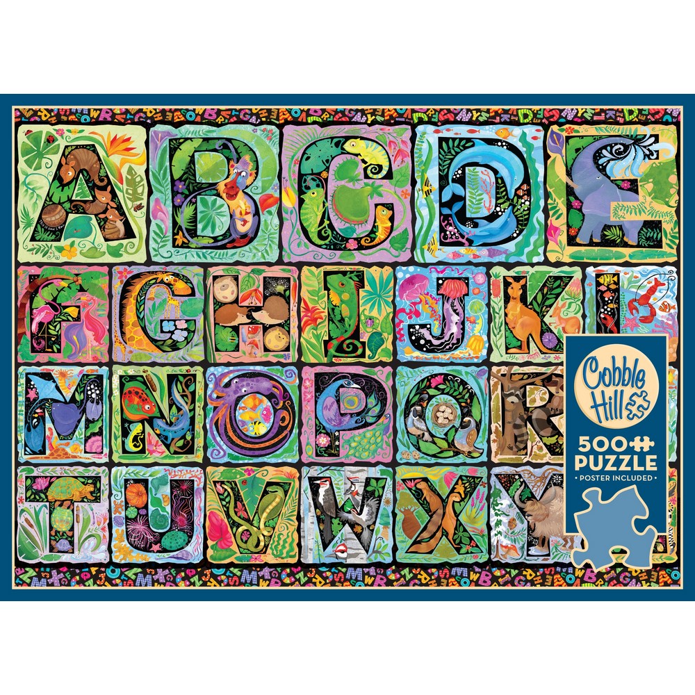 Puzzle - Cobble Hill - A to Z 500pc