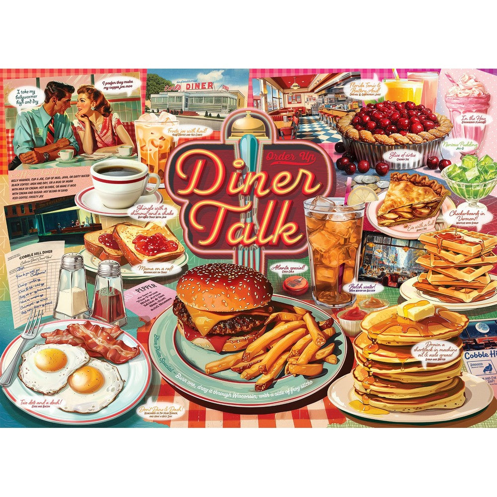 Puzzle - Cobble Hill - Diner Talk 500pc