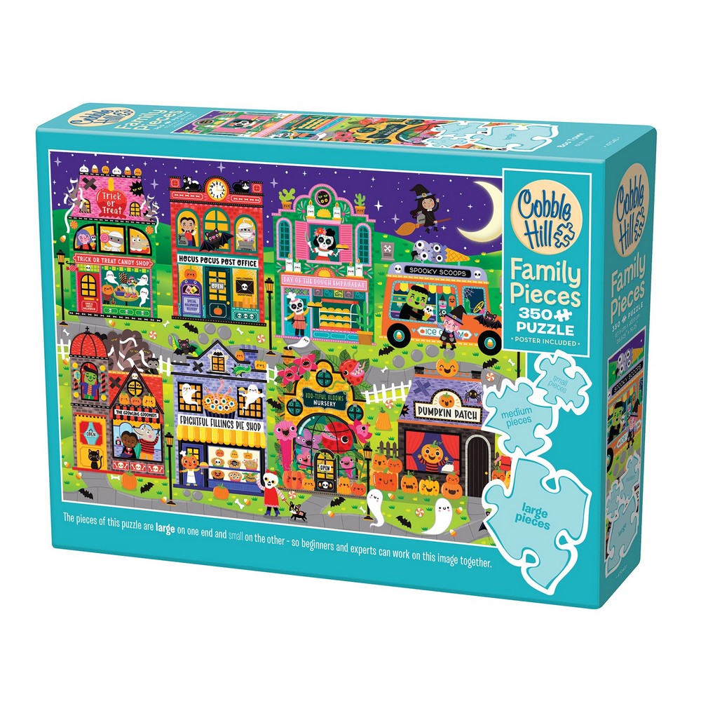 Puzzle - Cobble Hill - Boo Town (Family) 350pc