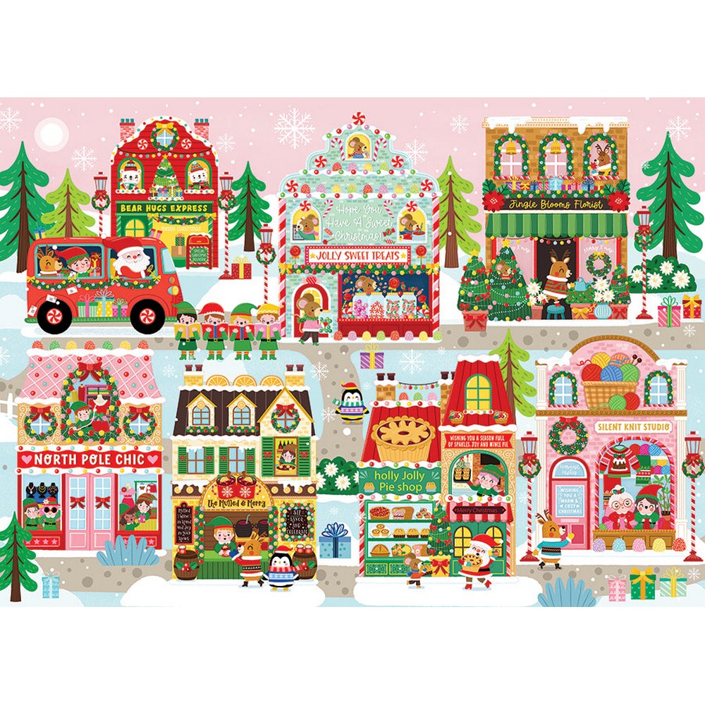 Puzzle - Cobble Hill - Tinsel Town (Family) 350pc