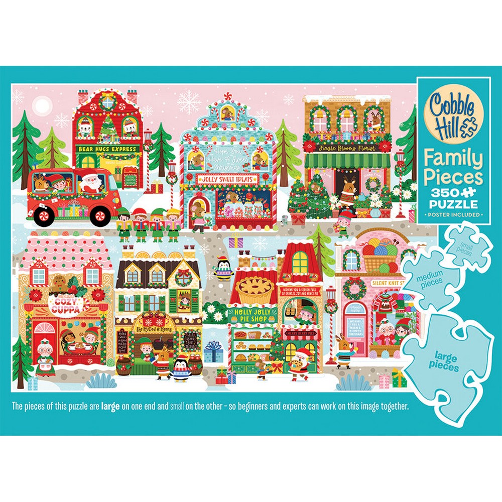 Puzzle - Cobble Hill - Tinsel Town (Family) 350pc