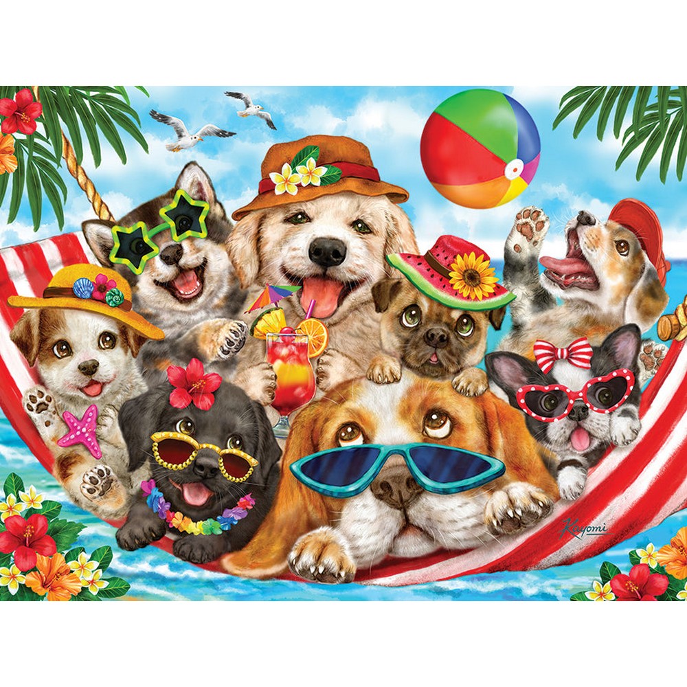 Puzzle - Cobble Hill - Hammock Party 500pc