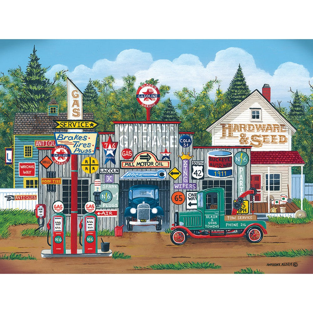 Puzzle - Cobble Hill - The Ol' Roadside Garage 500pc