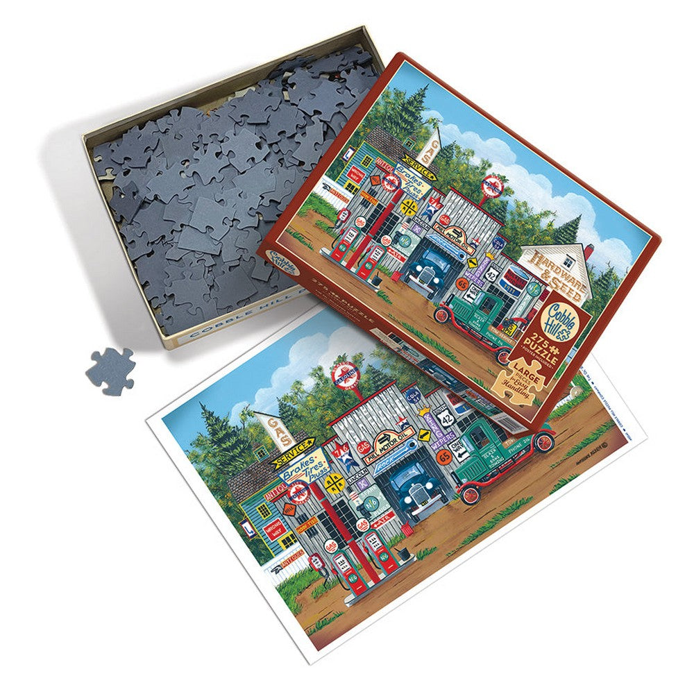 Puzzle - Cobble Hill - The Ol' Roadside Garage 500pc