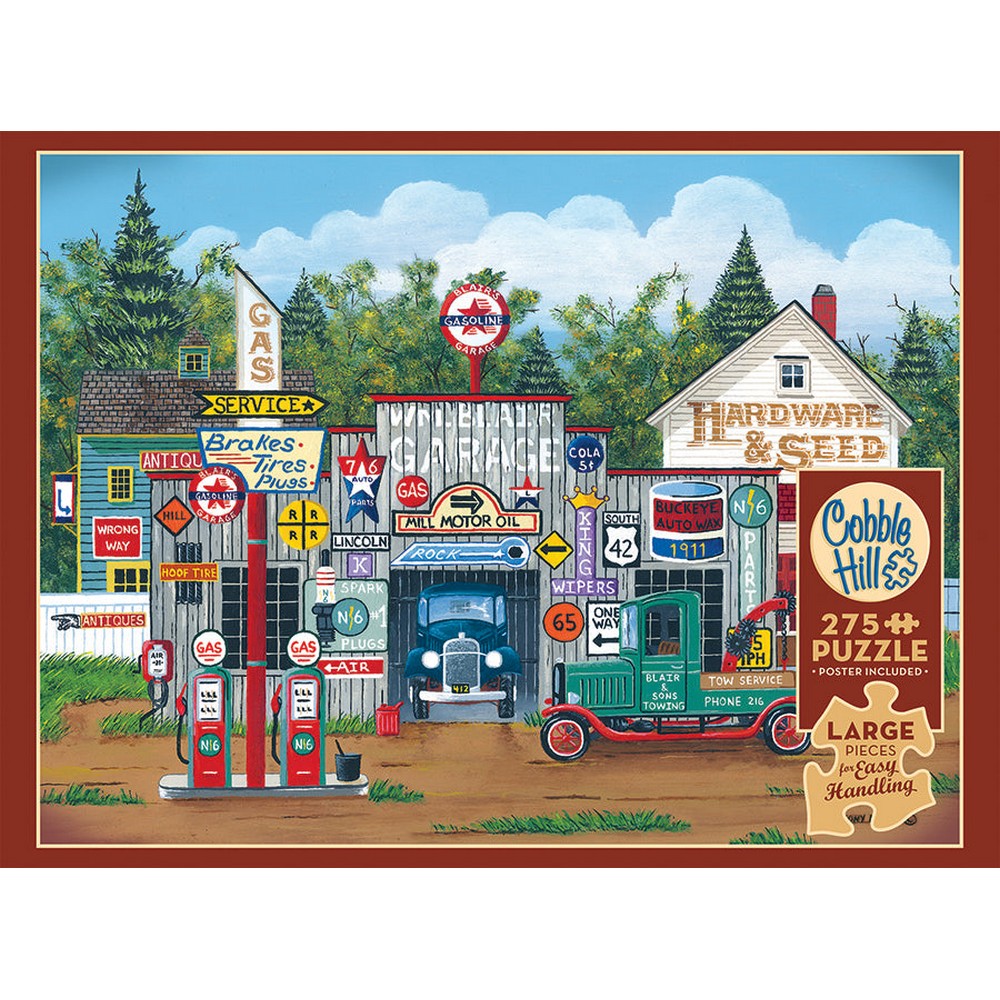 Puzzle - Cobble Hill - The Ol' Roadside Garage 500pc