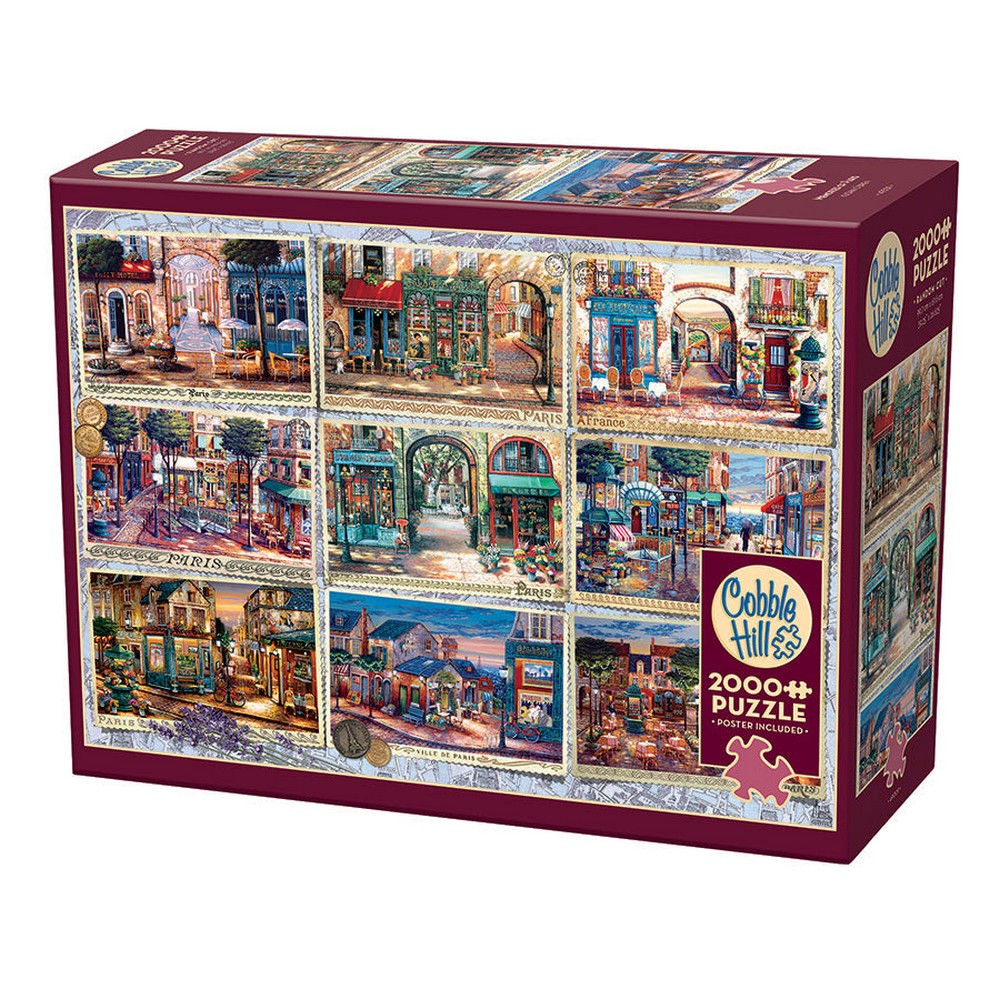Puzzle - Cobble Hill - Memories of Paris 2000pc