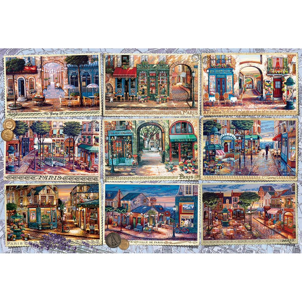 Puzzle - Cobble Hill - Memories of Paris 2000pc