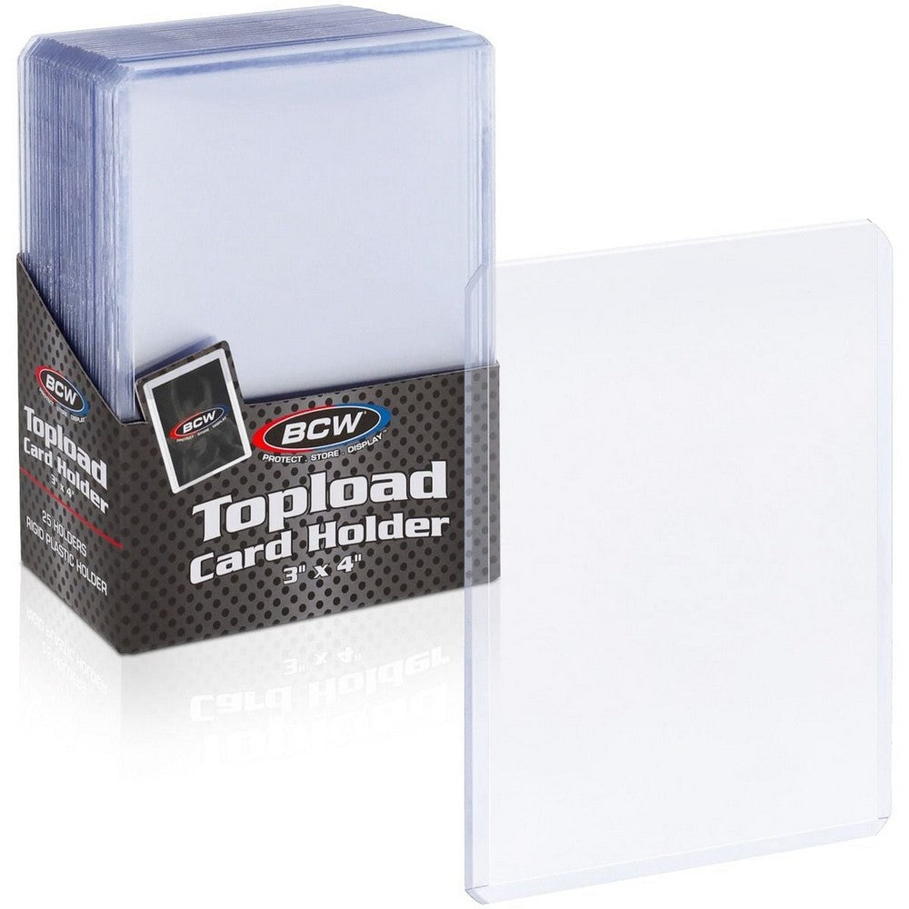 BCW - Toploaders - Topload Holder - 3 X 4 - Standard