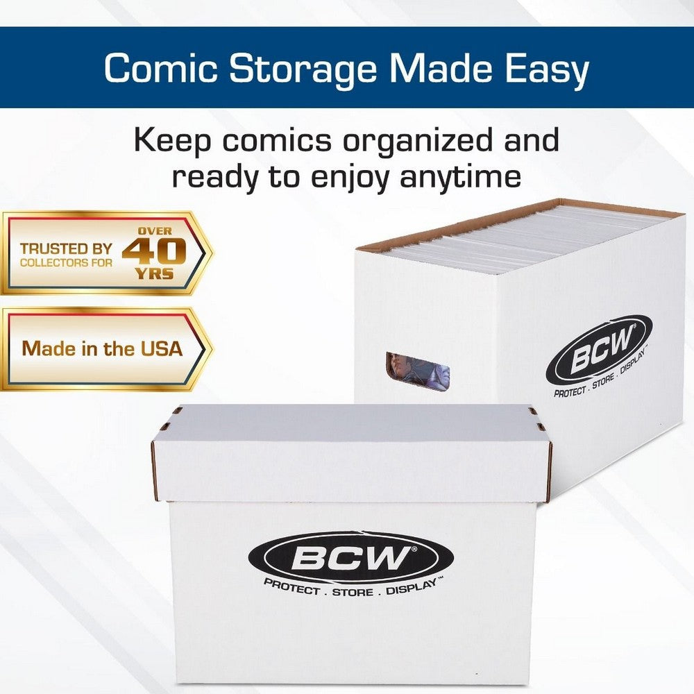 BCW - Comic Boxes & Foldaways - Short Comic Storage Box
