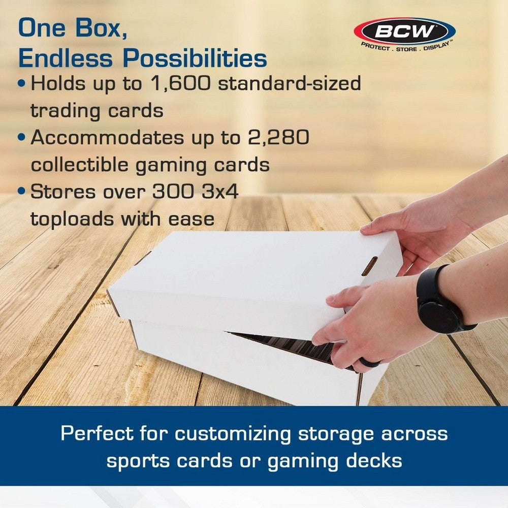 BCW - Card Storage Boxes - Shoe Storage Box (1;600 Ct.)