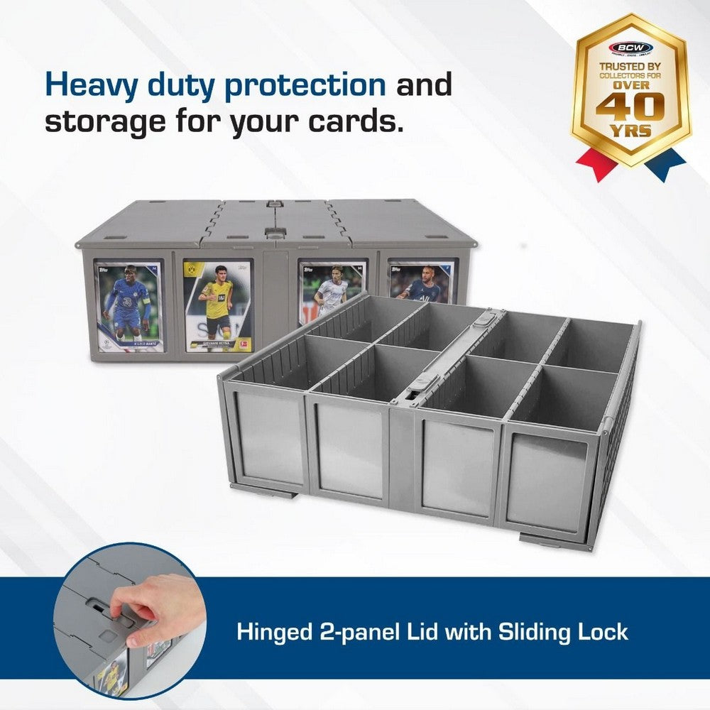 BCW - Catalog & Bins - Collectible Card Bin - 3200 - Gray