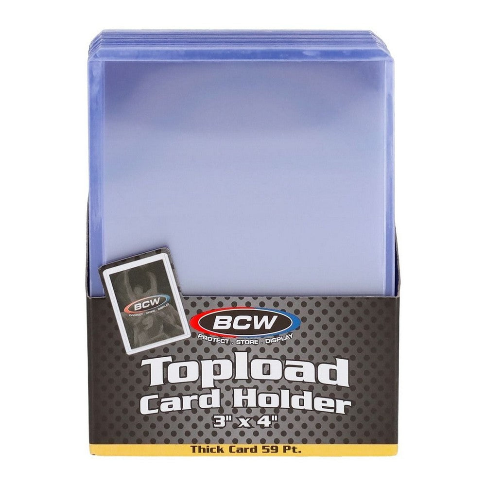 BCW - Toploaders - Topload Holder - 3X4X1.5 Mm-59 Pt. Thick Card