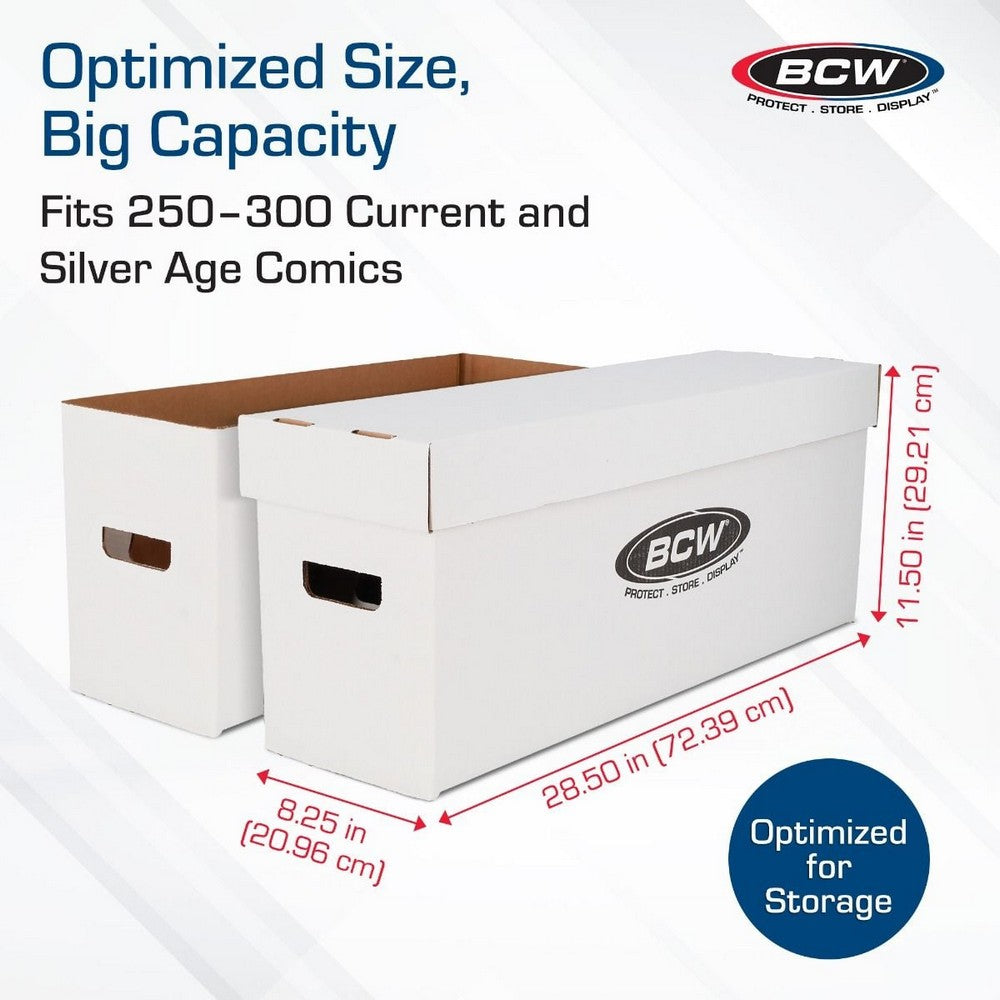 BCW - Comic Boxes & Foldaways - Long Comic Storage Box