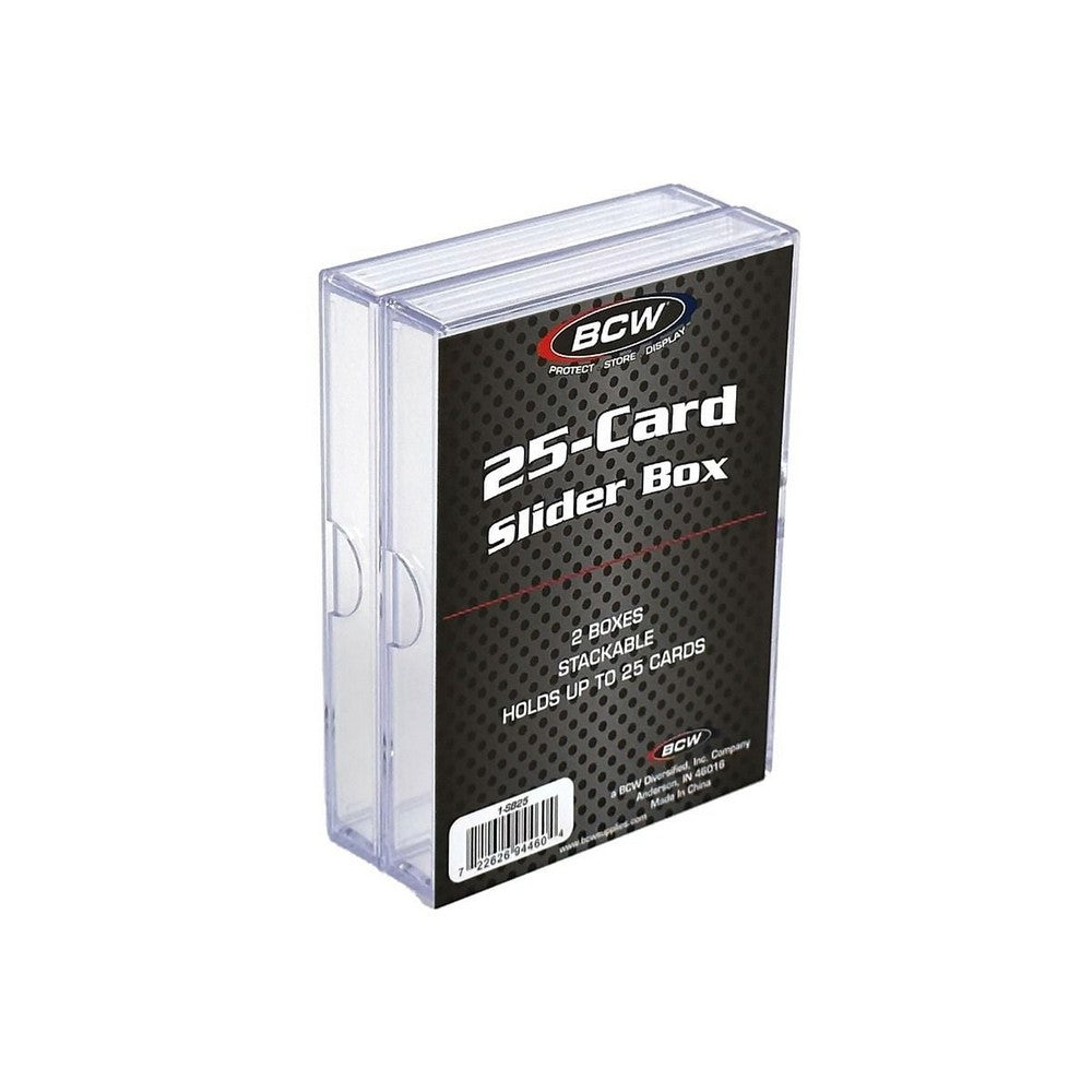 BCW - Card Cases / Decorative Box - 2 Piece Slider Box - 25 Count