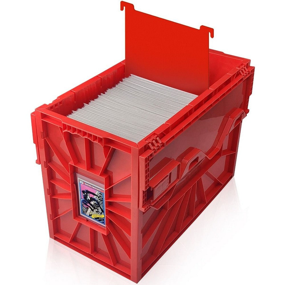 BCW - Comic Bins - Comic Book Bin - Short - Red