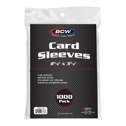 BCW - Card Sleeves 2 5/8"" X 3 5/8""